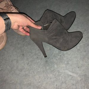 Ankle heel booties